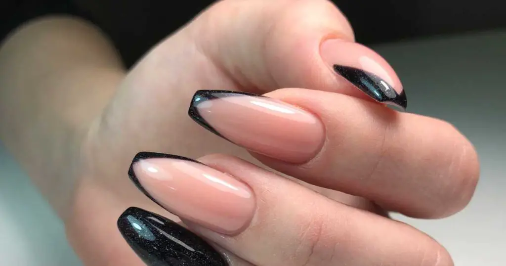 black french tip